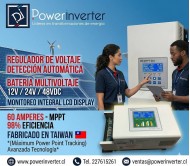 REGULADOR SOLAR 12/24/48VDC 80A LCD - MPPT